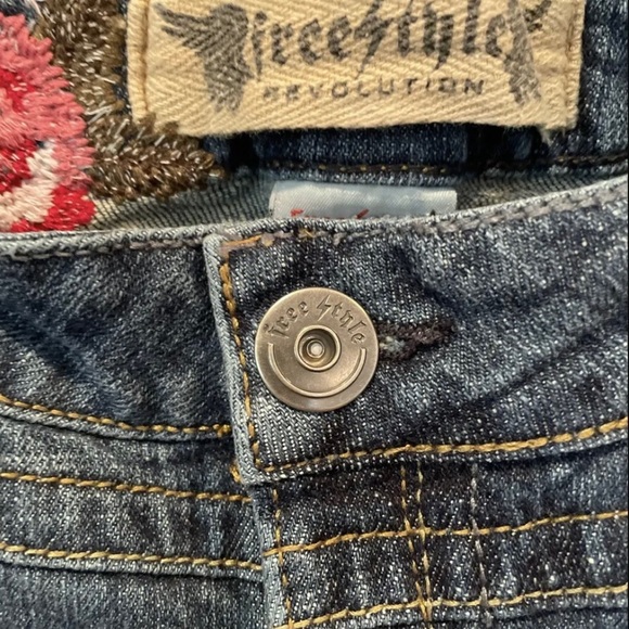 Freestyle Jeans Juniors Size 1 Thrashed - Picture 4 of 11